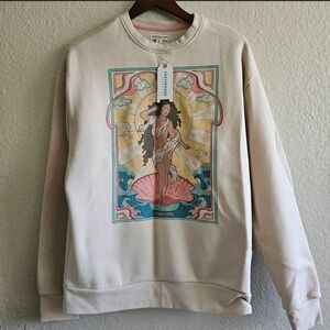 NWT Earthbound Aphrodite Crewneck Sweatshirt-Medium